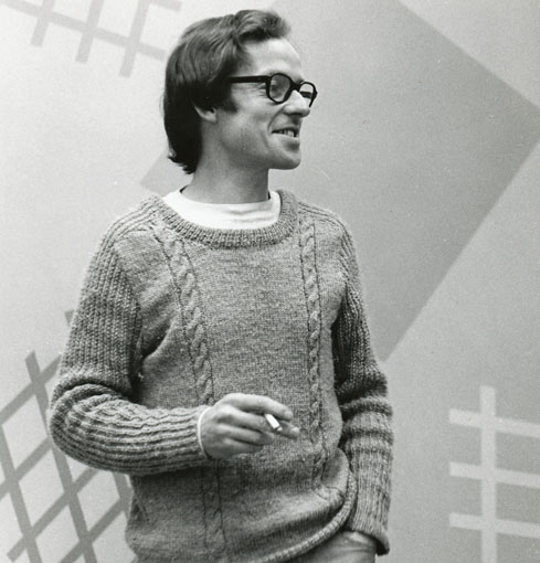 JM in his studio at Kingston, circa 1970